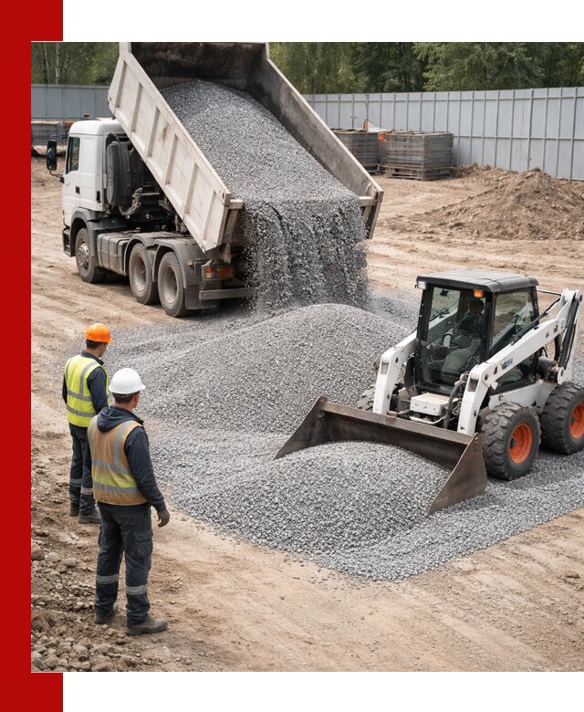 Доставка и продажа гранитного щебня фракции 0-5 в Мытищах