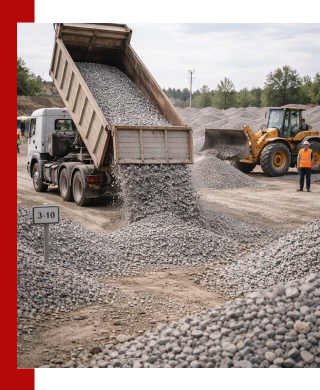 Гранитный щебень фракции 3–10: доставка и продажа в Мытищах