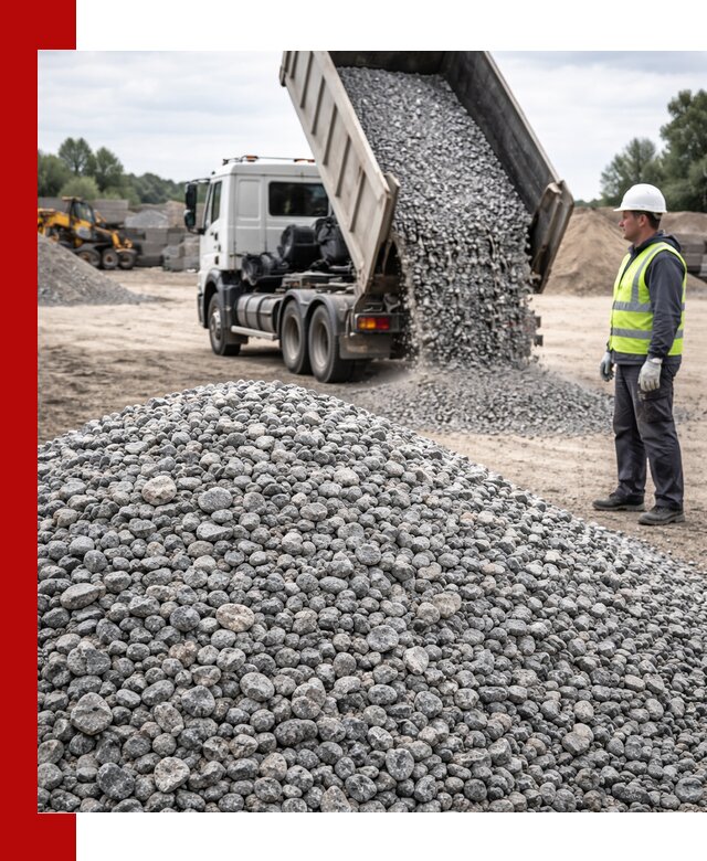 Доставка и продажа гранитного щебня фракции 5-20 в Мытищах