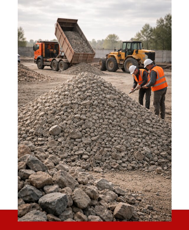 Гранитный щебень фракция 40-70 в Мытищах от 2539 руб ПРОНЕРУДМтщ
