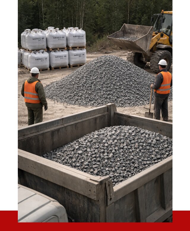 Щебень габбро диабаз 20-40 в Мытищах от 3453 руб. | ПРОНЕРУДМтщ