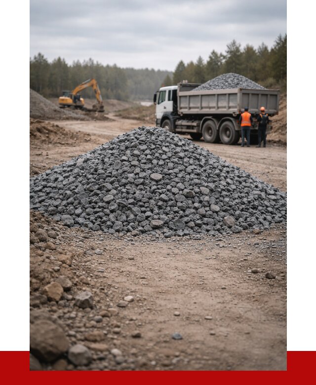 Щебень габбро диабаз фракция 40-70 в Мытищах от 2234 р-ПРОНЕРУДМтщ