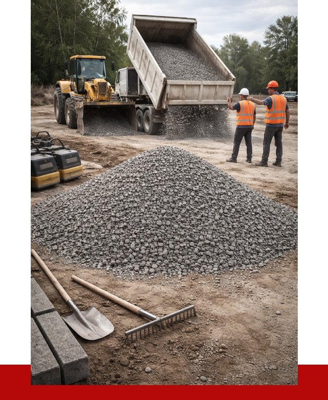 Гравийный щебень купить в Мытищах от 2234 р. ПРОНЕРУДМтщ