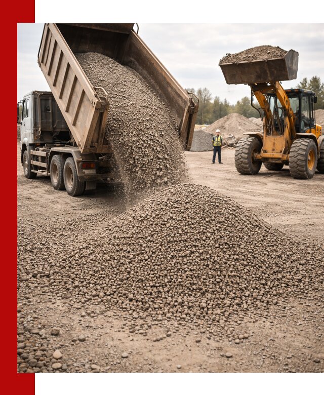 Гравийный щебень фракция 3–10 с доставкой в Мытищах