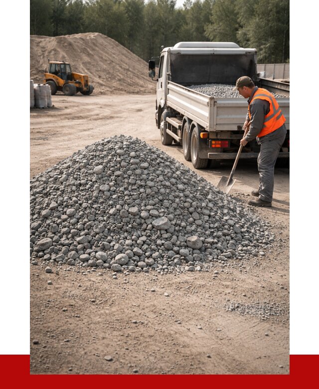 Гравийный щебень фракция 5-10 в Мытищах от 2234 р. | ПРОНЕРУДМтщ