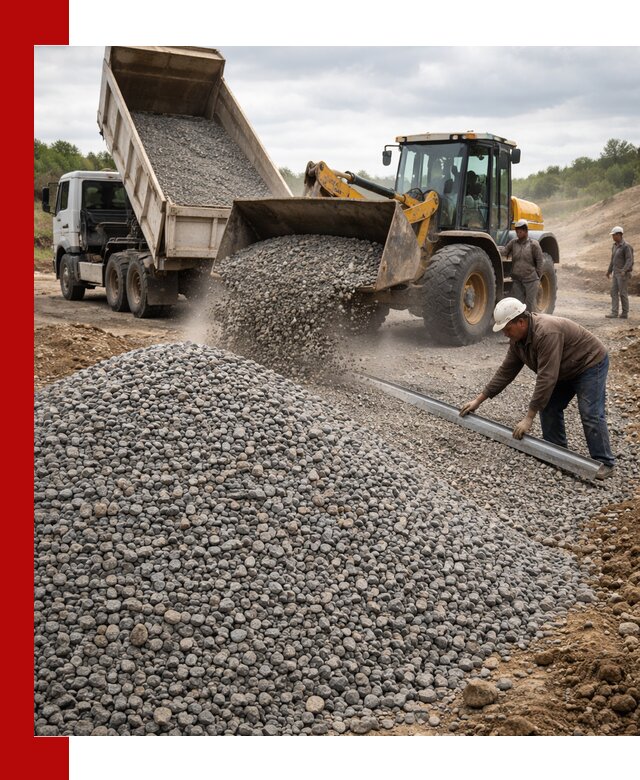 Гравийный щебень фракция 5-20 с доставкой в Мытищах