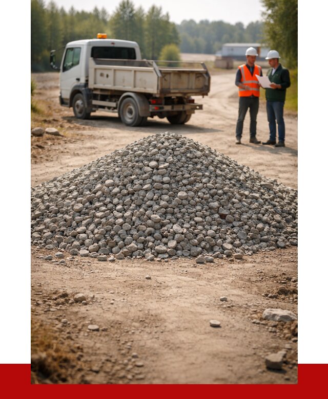 Гравийный щебень фракция 20-40 в Мытищах от 1219 р. | ПРОНЕРУДМтщ