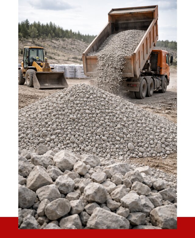 Доломитовый щебень фр. 20-40 в Мытищах от 4265 р. | ПРОНЕРУДМтщ