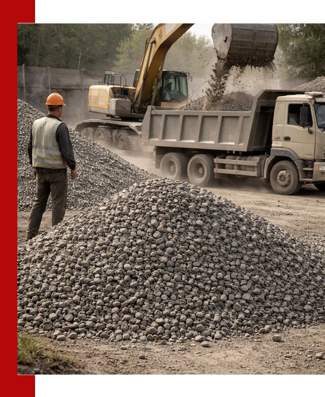 Шлаковый щебень фракция 5-20 с доставкой в Мытищах