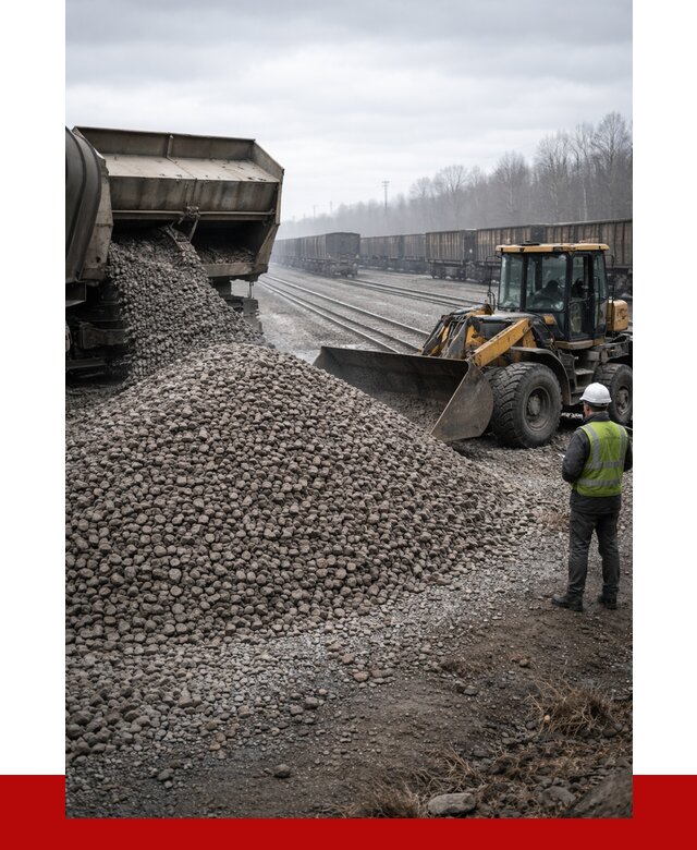 Купить железнодорожный щебень в Мытищах от 2843 р. | ПРОНЕРУДМтщ