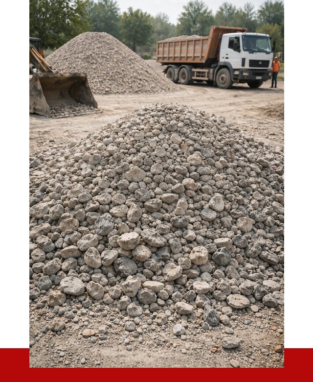 Вторичный щебень фракция 20-40 в Мытищах от 2234 р ПРОНЕРУДМтщ