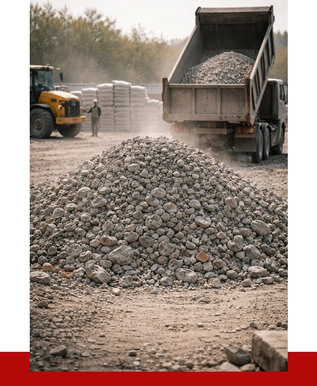 Вторичный щебень фракция 70-150 в Мытищах от 1422 р. | ПРОНЕРУДМтщ