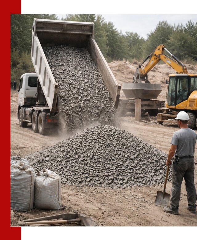 Доставка и продажа бетонного щебня в Мытищах