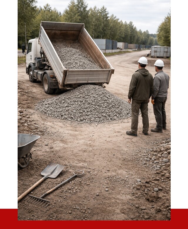 Бетонный щебень фракция 5-20 в Мытищах от 3250 р., ПРОНЕРУДМтщ