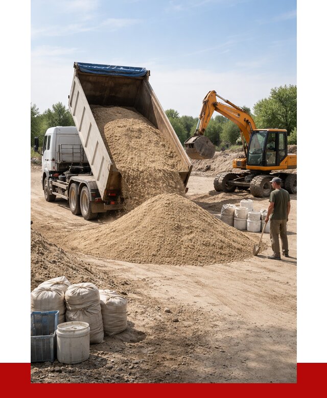 Купить речной песок в Мытищах от 1219 р. за куб | ПРОНЕРУДМтщ