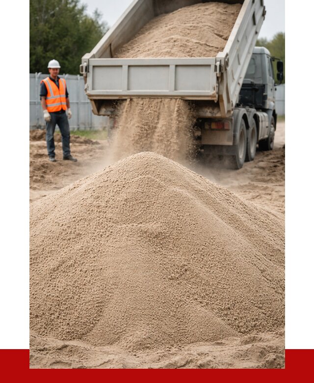 Купить сеяный песок с доставкой в Мытищах от 2234 р ПРОНЕРУДМтщ