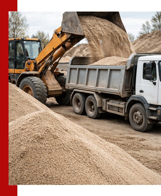 Доставка сеяного песка в Мытищах оптом и в розницу