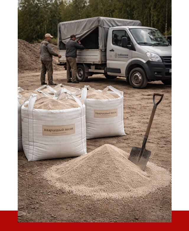 Кварцевый песок для пескоструя в Мытищах от 4570 р. | ПРОНЕРУДМтщ