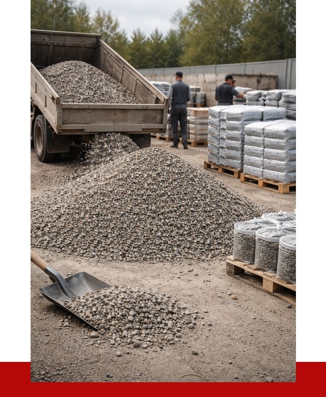 Гравий фракция 5-20 в Мытищах купить от 2336 р. ПРОНЕРУДМтщ