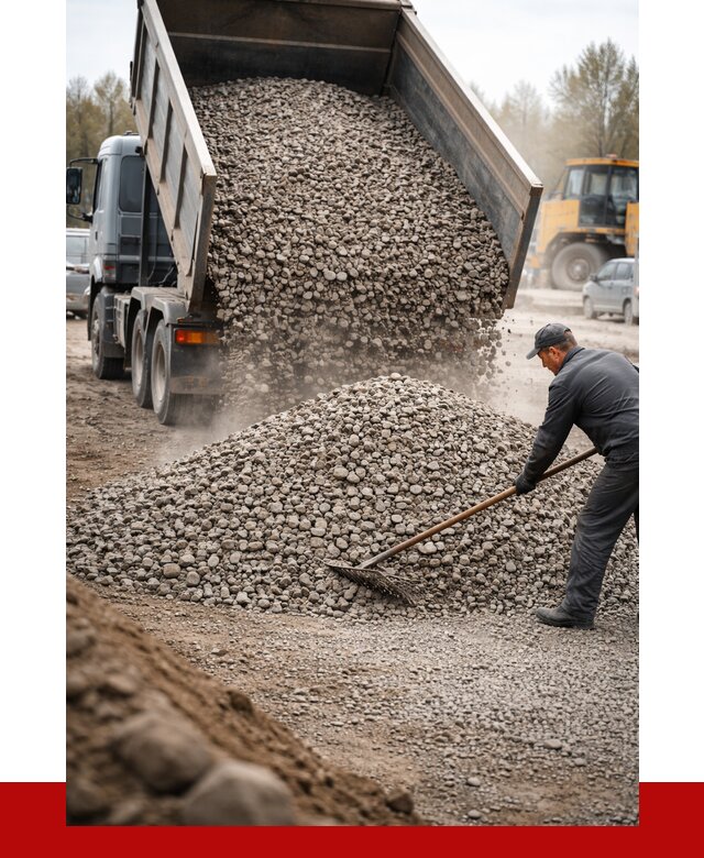 Гравий фракция 20-40 в Мытищах от 2539 р. доставка | ПРОНЕРУДМтщ