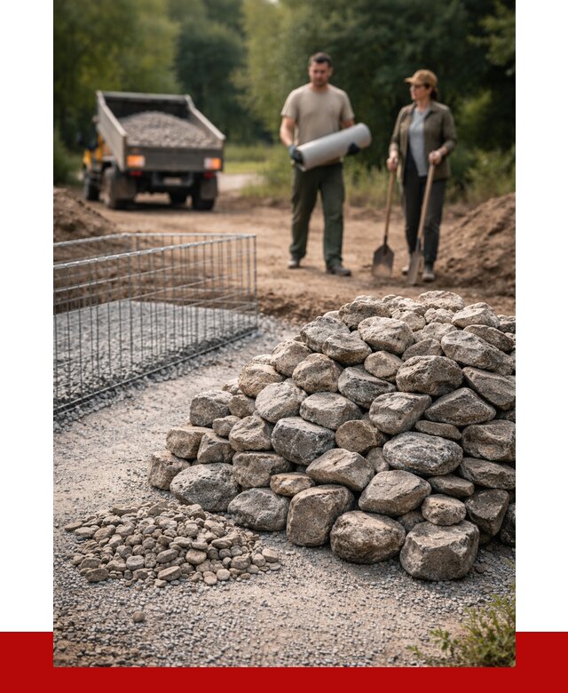 Камень для габионов фракция 100-200 в Мытищах от 4874 р. | ПРОНЕРУДМтщ