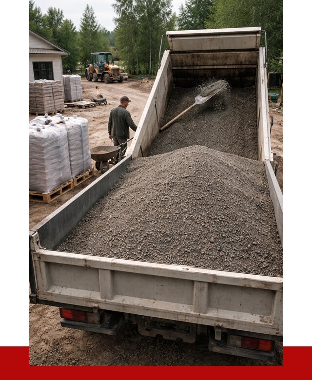 ЩПС с доставкой в Мытищах от 2133 р. за куб | ПРОНЕРУДМтщ