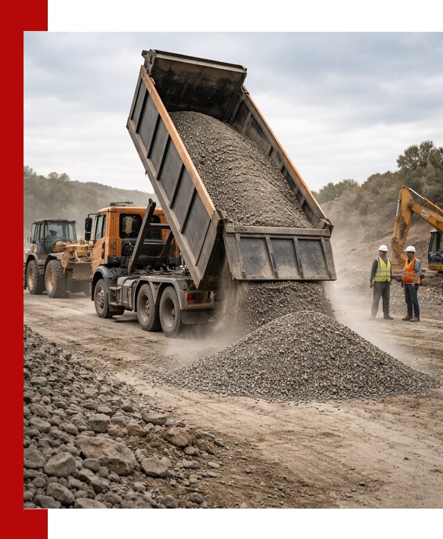 Щебёночно-песчаная смесь ЩПС С1 с доставкой в Мытищах