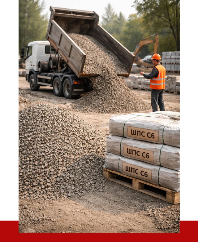 ЩПС С6 в Мытищах с доставкой от 2234 р. за куб | ПРОНЕРУДМтщ
