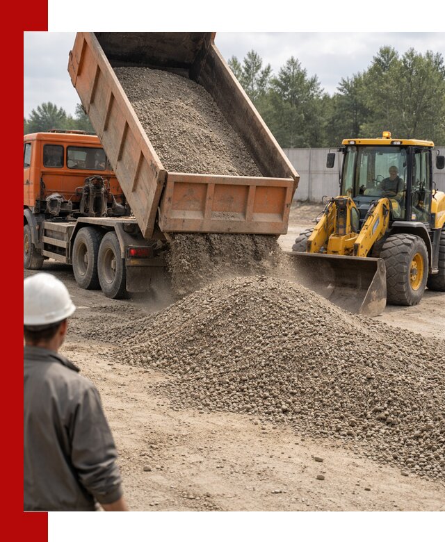 Доставка щпс С8 самосвалами в Мытищах от производителя