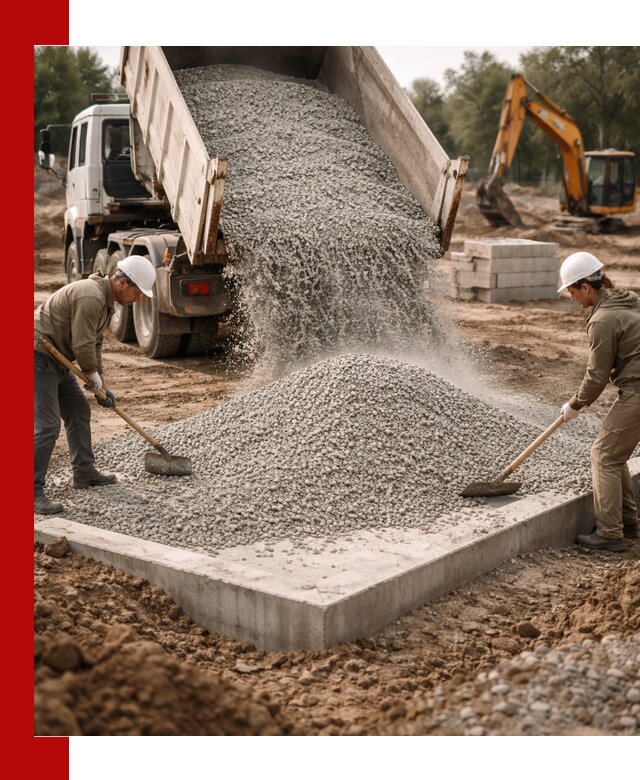 Доставка и продажа отсева для бетона в Мытищах