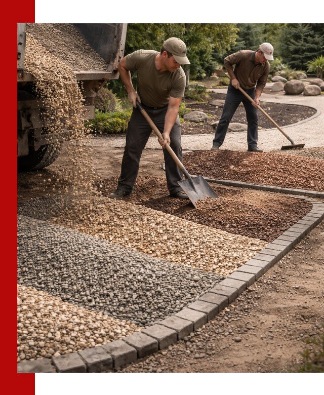 Декоративная крошка для ландшафта в Мытищах — продажа и доставка