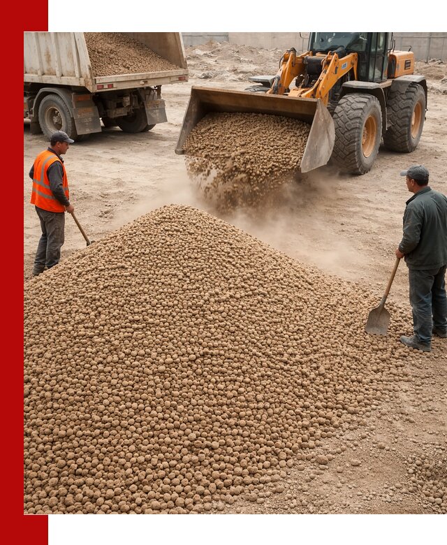 Керамзит фракция 10-20 с доставкой в Мытищах