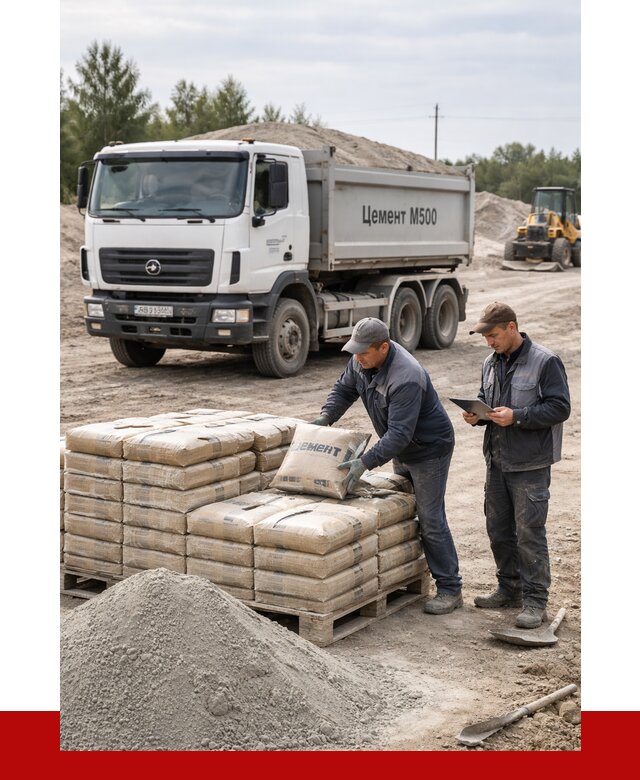 Купить цемент м500 с доставкой в Мытищах от 5281 р. | ПРОНЕРУДМтщ