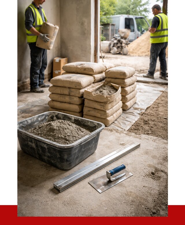 Купить сухую смесь для стяжки в Мытищах от 4570 р. | ПРОНЕРУДМтщ