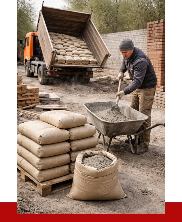 Купить сухую смесь для кладки в Мытищах от 1219 р. | ПРОНЕРУДМтщ