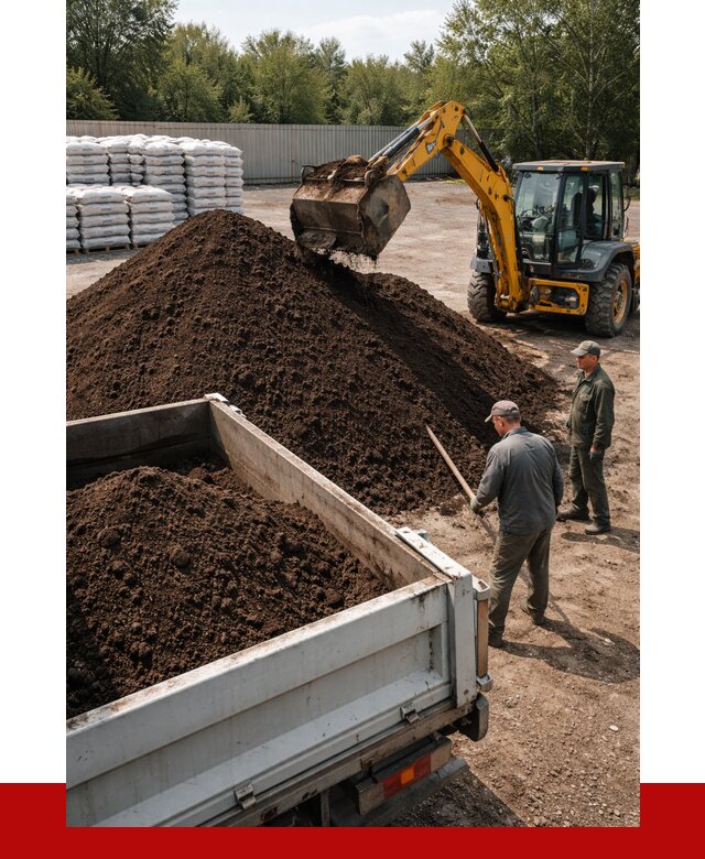 Растительный грунт с доставкой в Мытищах от 3250 р. | ПРОНЕРУДМтщ
