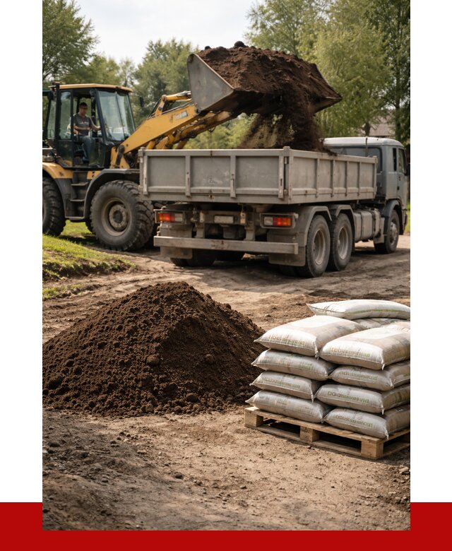 Почвогрунт в Мытищах с доставкой от 3250 р. за куб | ПРОНЕРУДМтщ