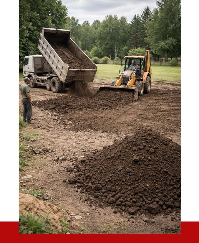 Грунт для выравнивания участка в Мытищах от 1219 р. | ПРОНЕРУДМтщ