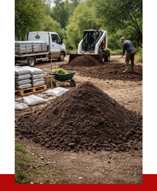 Грунт для озеленения с доставкой в Мытищах от 1828 р. | ПРОНЕРУДМтщ