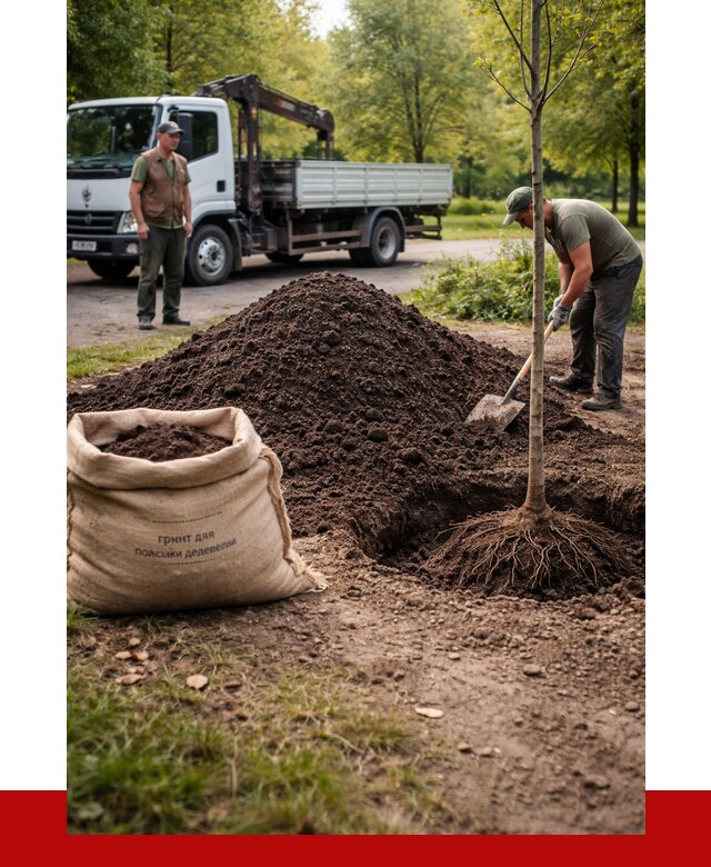 Грунт для посадки деревьев в Мытищах от 1219 р. | ПРОНЕРУДМтщ