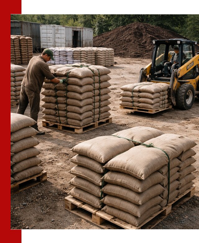 Доставка торфа в мешках по выгодным ценам в Мытищах