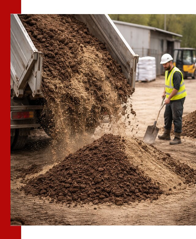 Доставка торфо-песчаной смеси в Мытищах для строительства и озеленения