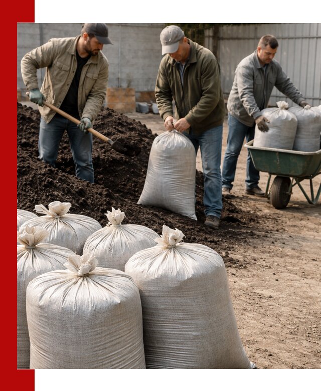 Купить чернозем в мешках с доставкой в Мытищах