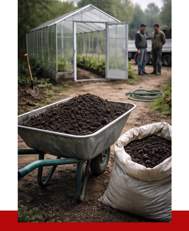 Чернозем для теплицы в Мытищах с доставкой от 1523 р. | ПРОНЕРУДМтщ