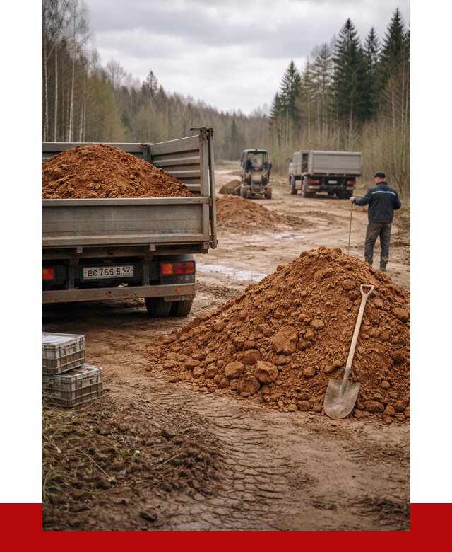 Глина и суглинки в Мытищах от 4570 р. за куб | ПРОНЕРУДМтщ
