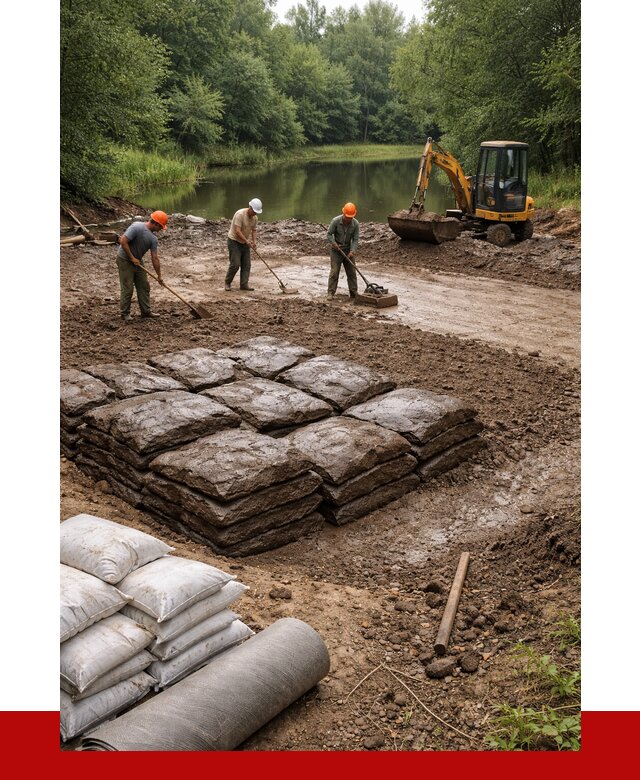 Купить глину для пруда в Мытищах от 4570 р. с доставкой | ПРОНЕРУДМтщ