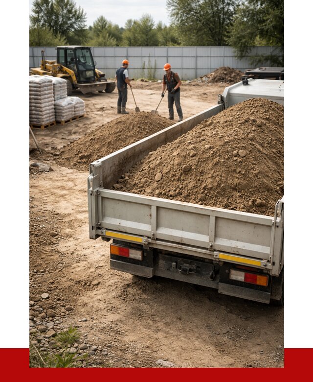 Супесь с доставкой в Мытищах от 2488 р. за куб | ПРОНЕРУДМтщ