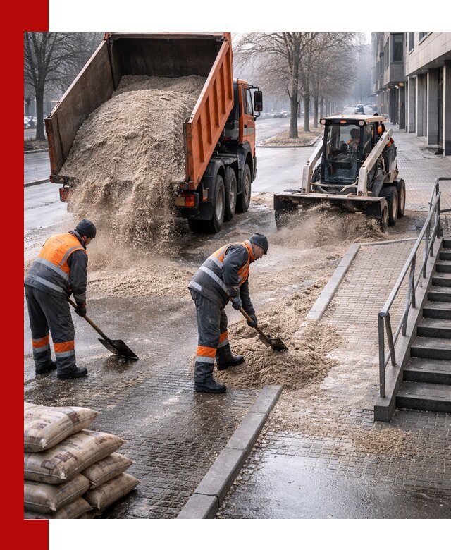 Поставка противогололедных материалов в Мытищах