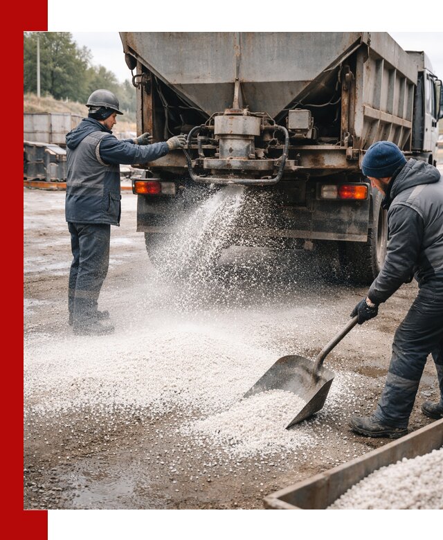 Доставка и продажа хлористого кальция в Мытищах