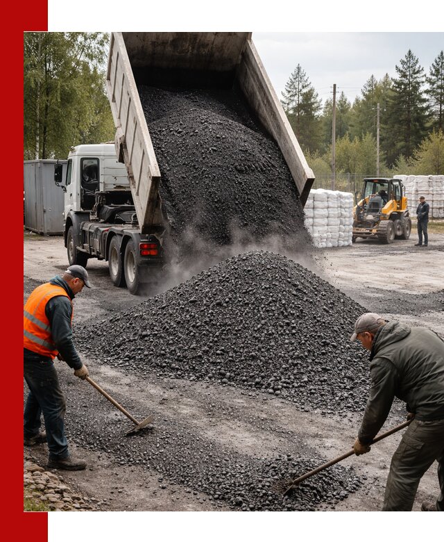 Доставка и продажа асфальтного гранулята в Мытищах